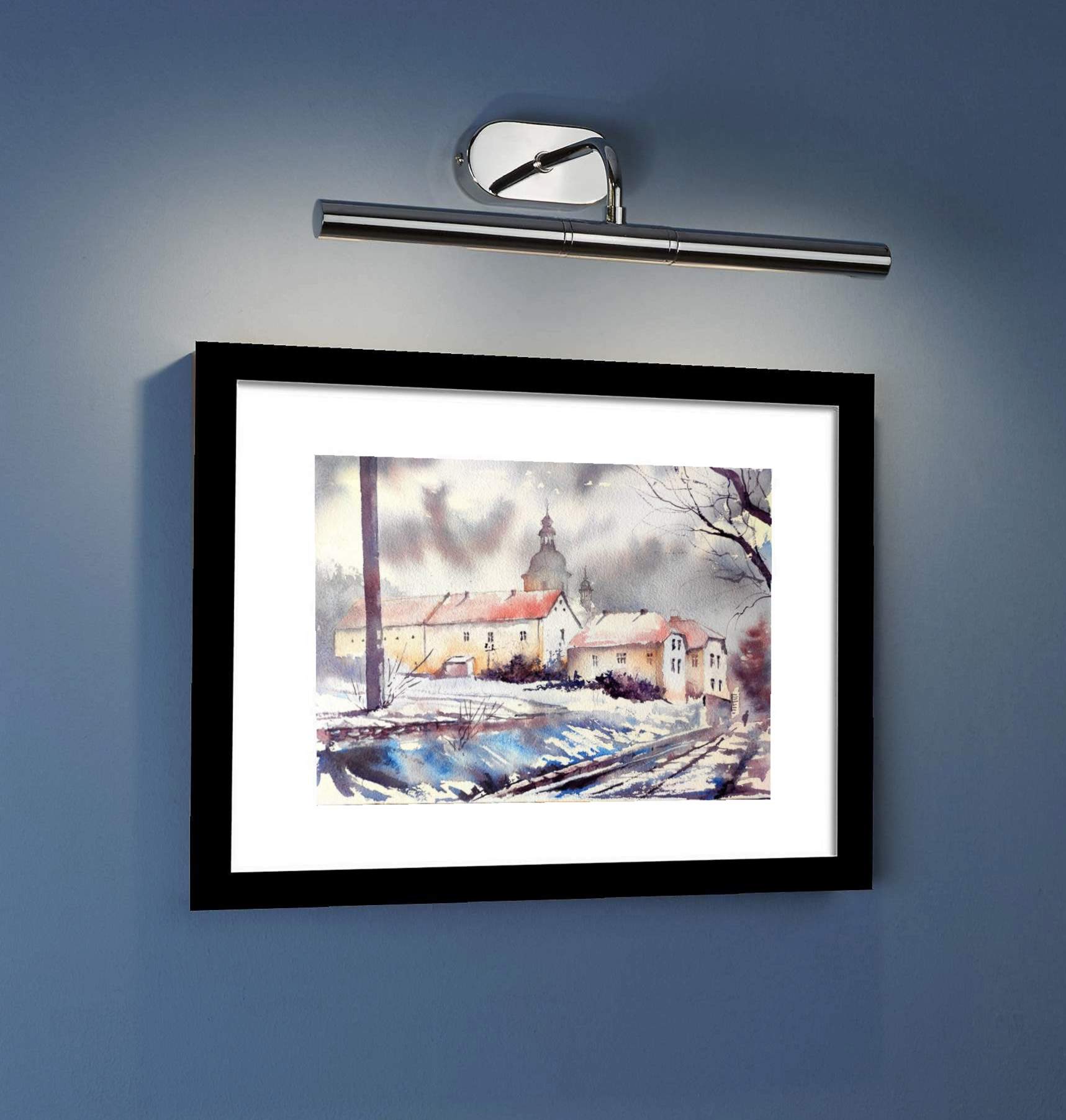 Opactwo Cystersów w Jemielnicy - akwarela - obrazek 3