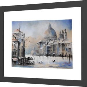 Wenecja Canal Grande -pastel suchy