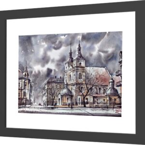 Kościół Świętego Floriana | Kraków - Akwarela